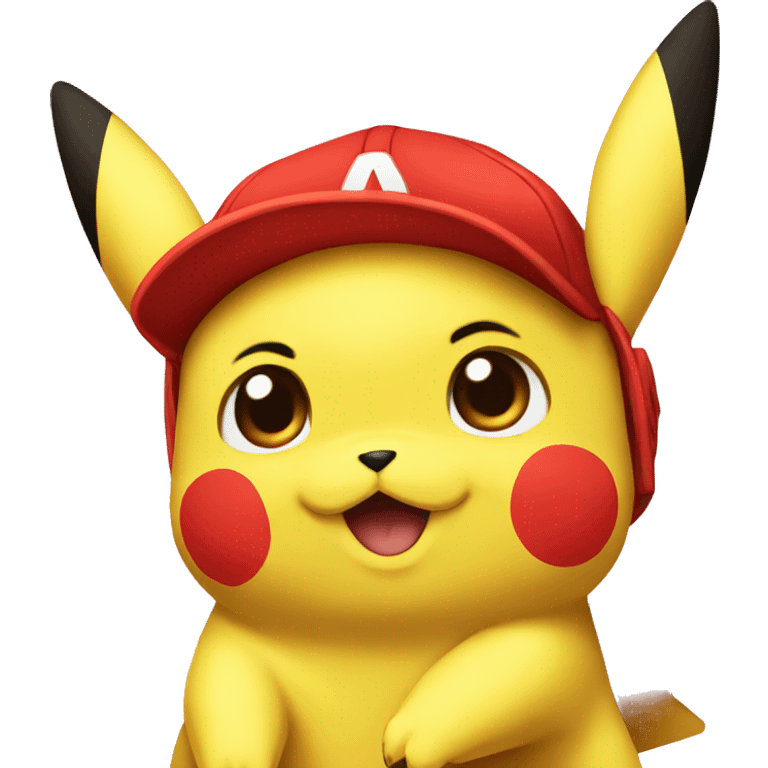 Pikachu red emoji