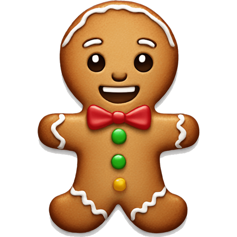 Gingerbread man  emoji