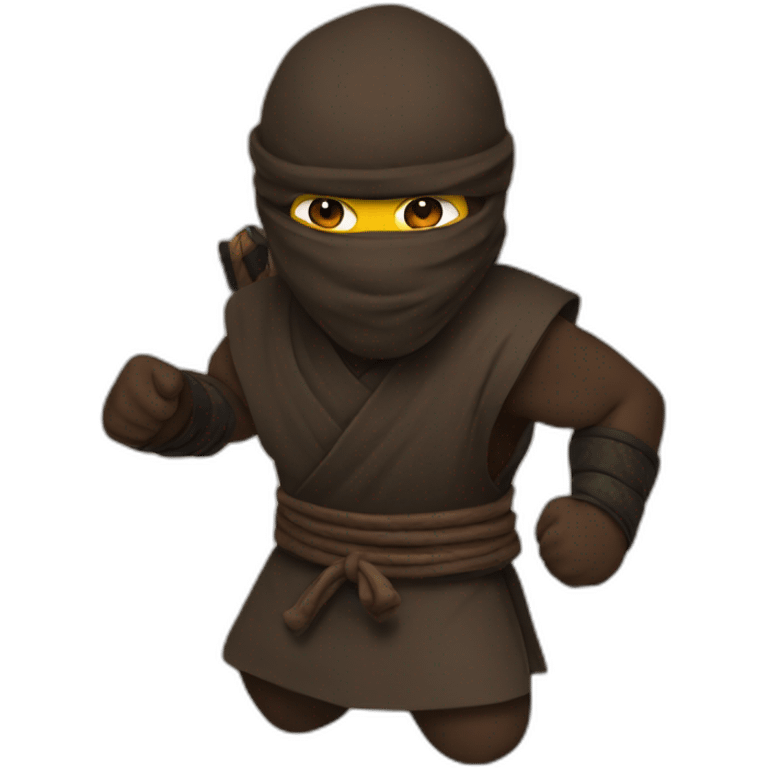 Ninja Brown emoji