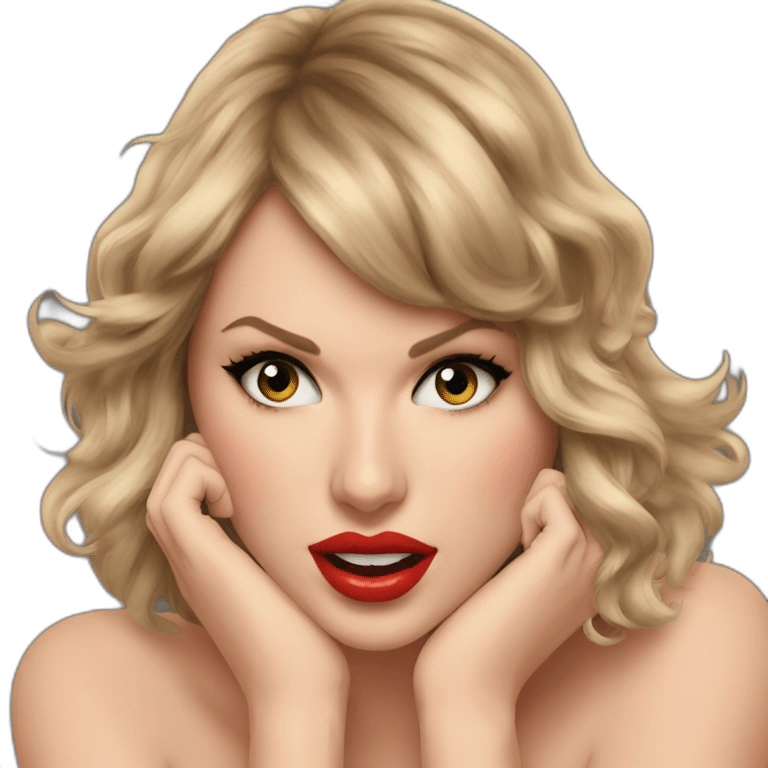 taylor-swift-bj-face emoji