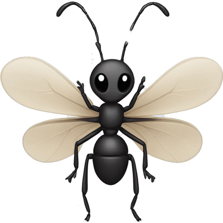 an ant angel emoji