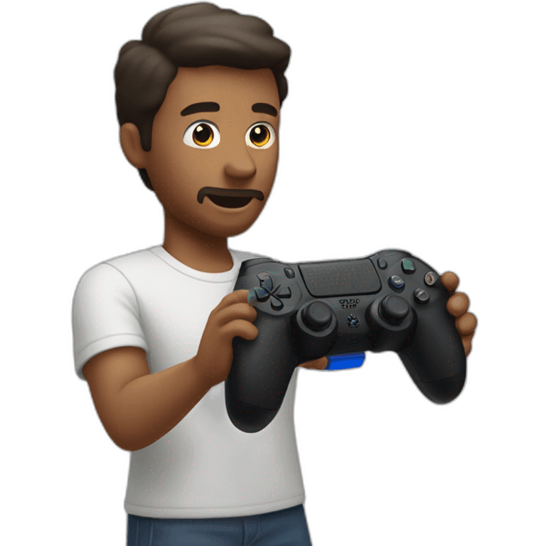 Man throwing ps5 controller emoji