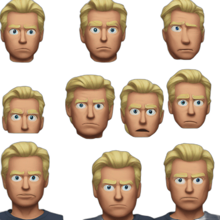 trump mugshot emoji