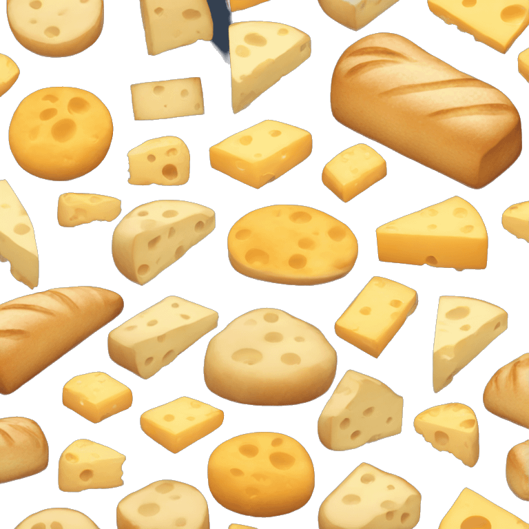 Bread and cheese emoji