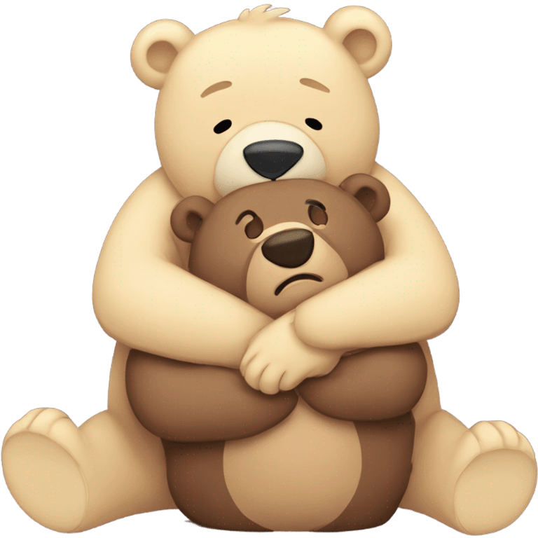 Bears hugging  emoji