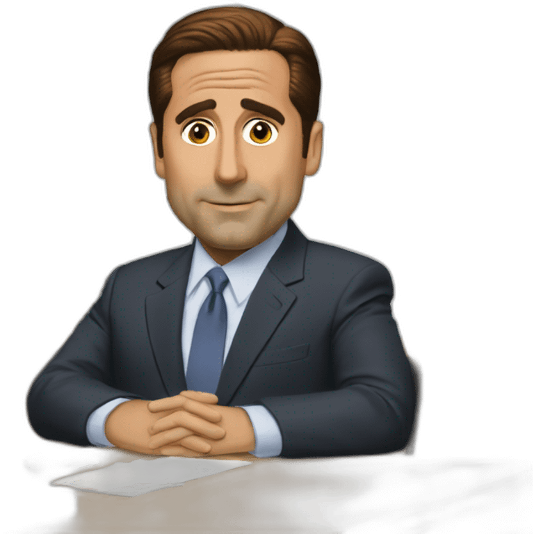 Michael Scott office emoji