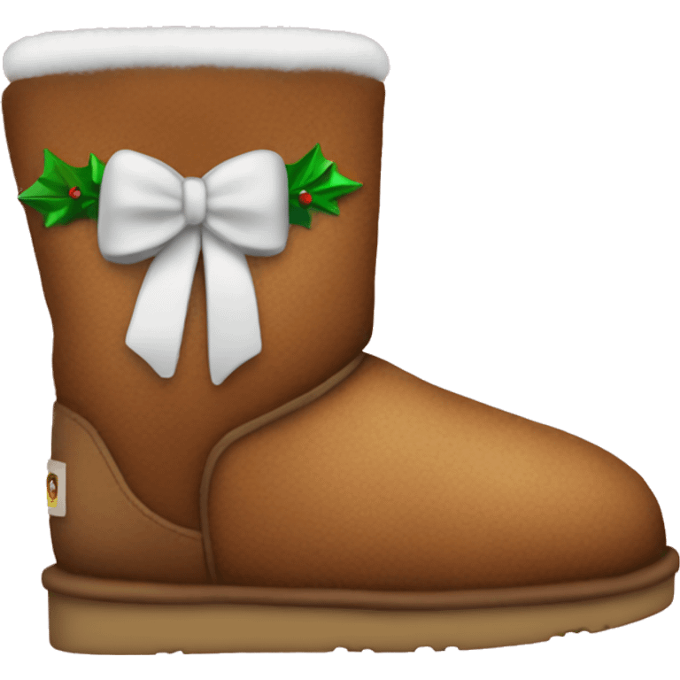 Christmas uggs emoji