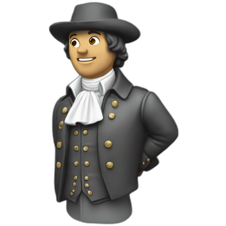 paul revere statue emoji