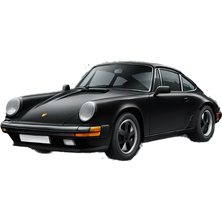 Black Porsche  emoji