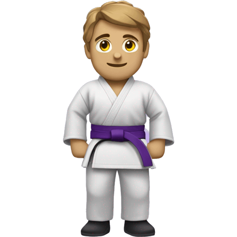 Jujitsu purple belt emoji