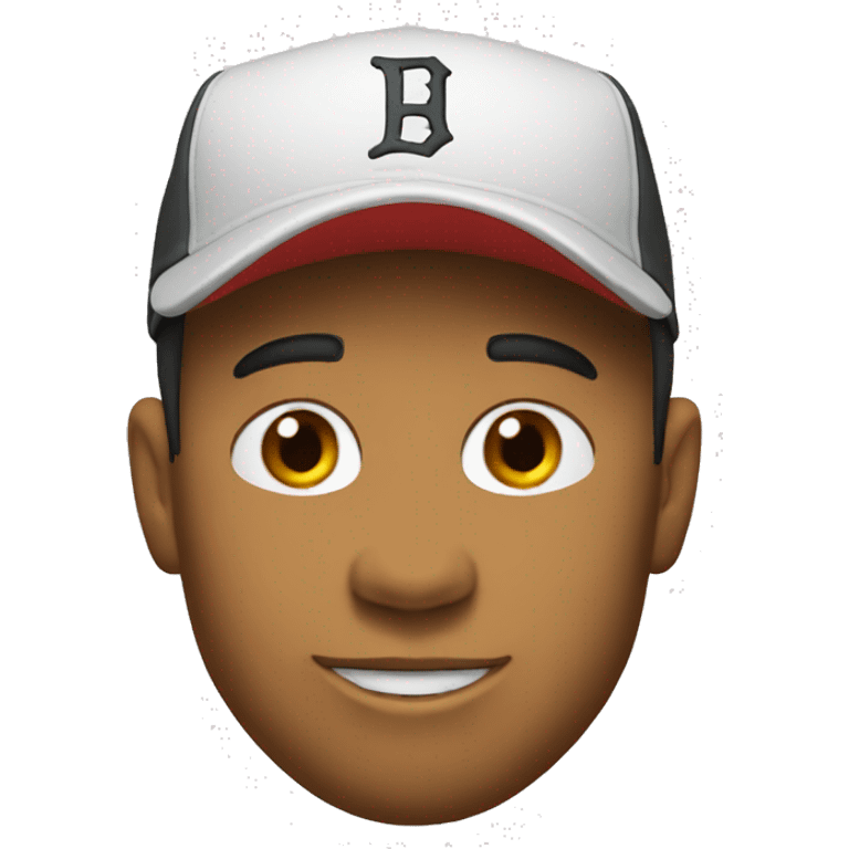 tiger wood with a cap emoji