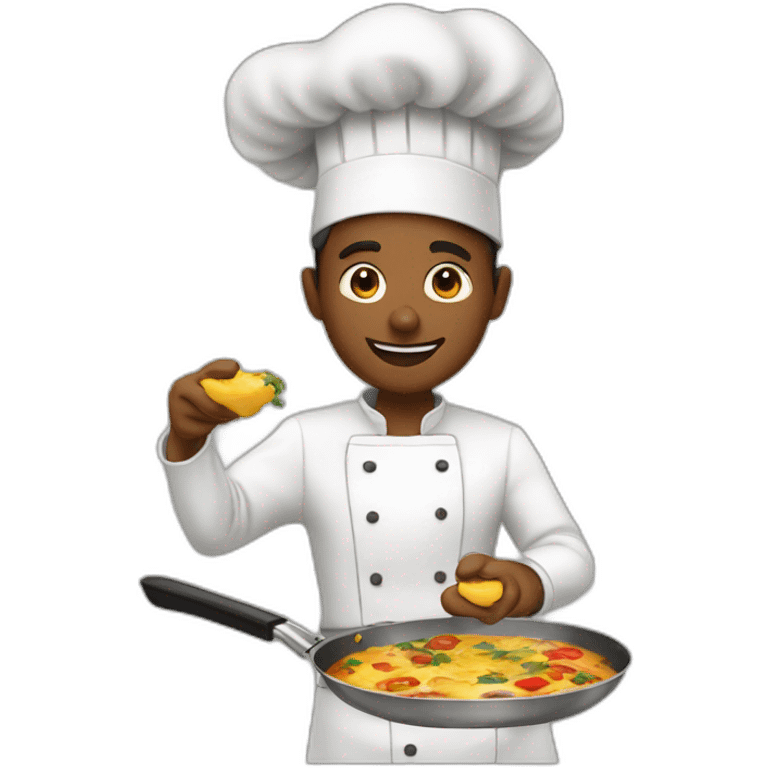 cooking for friend emoji