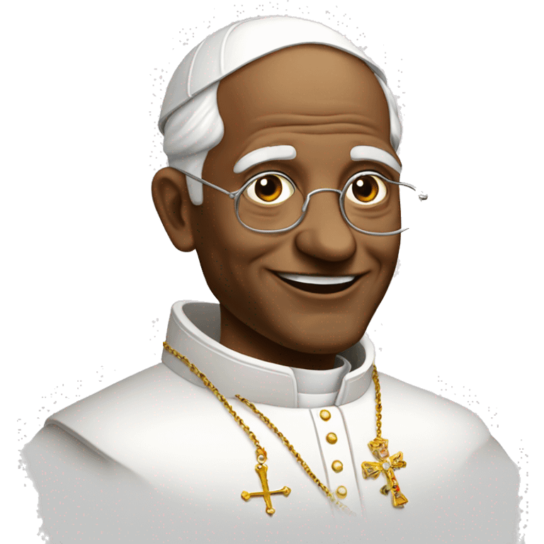 funky pope emoji