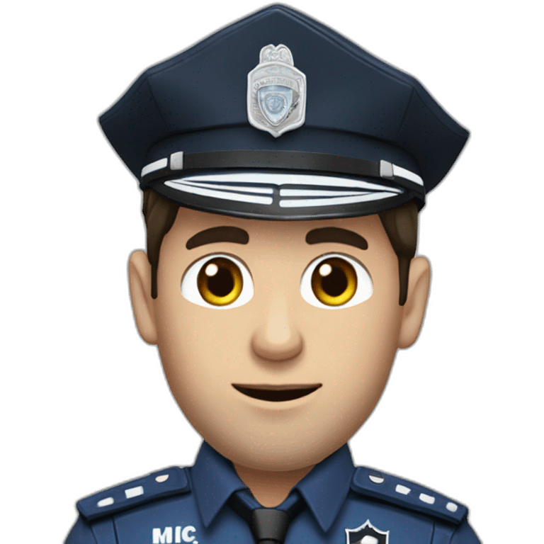 messi de policia emoji