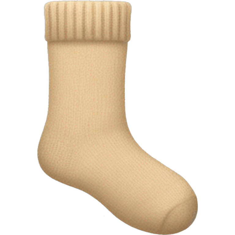 Beige socks emoji