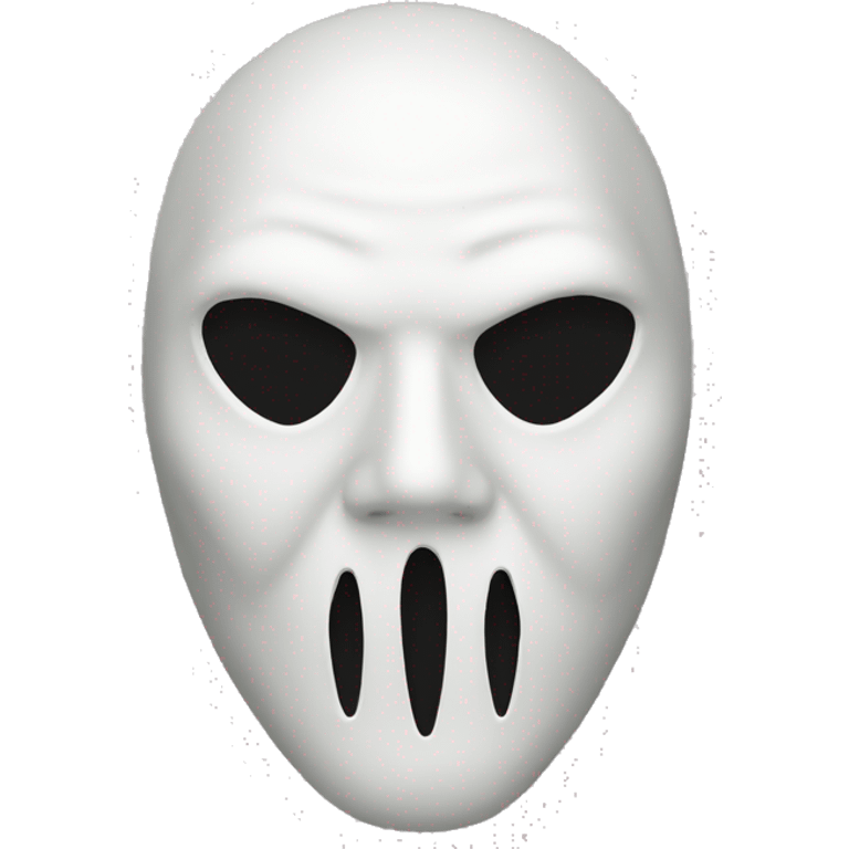 Ghostface mask emoji