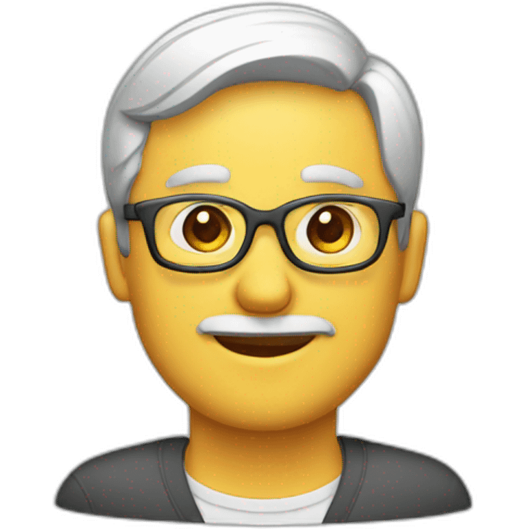 man-teacher-techie-computer emoji