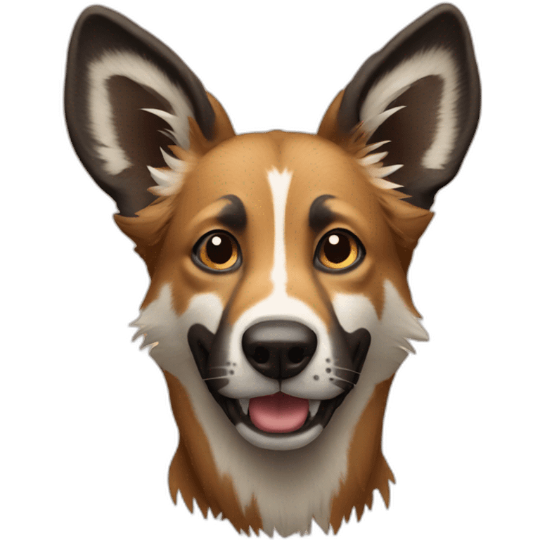 wild dog emoji