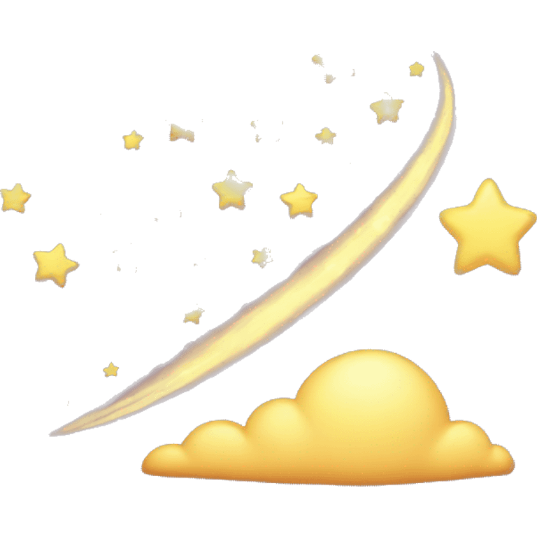 shooting star emoji emoji