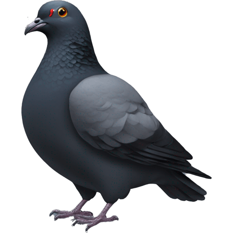 Black Pigeon emoji