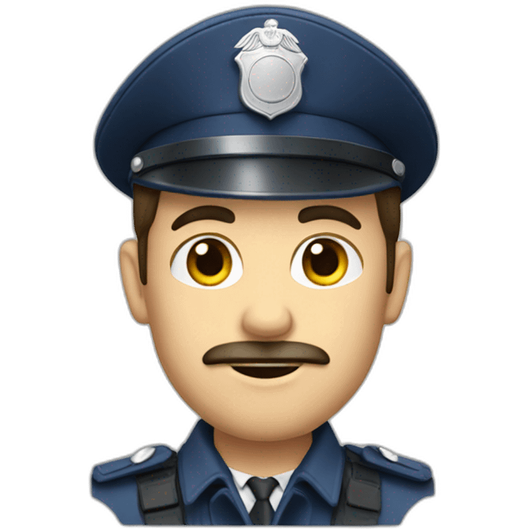 French-policeman emoji