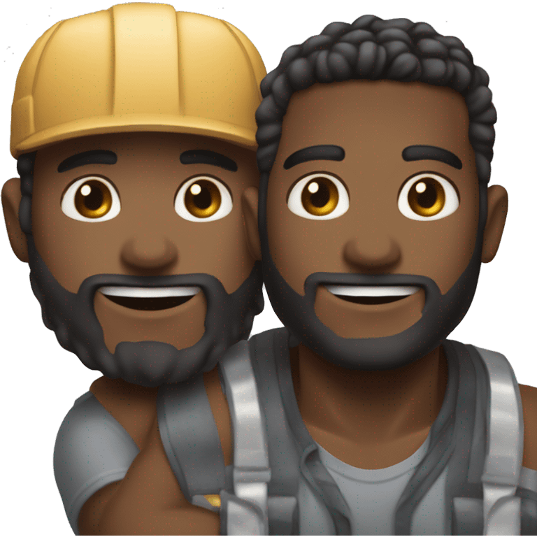 combine these two emojis 🧔🏻‍♂️🫡 emoji