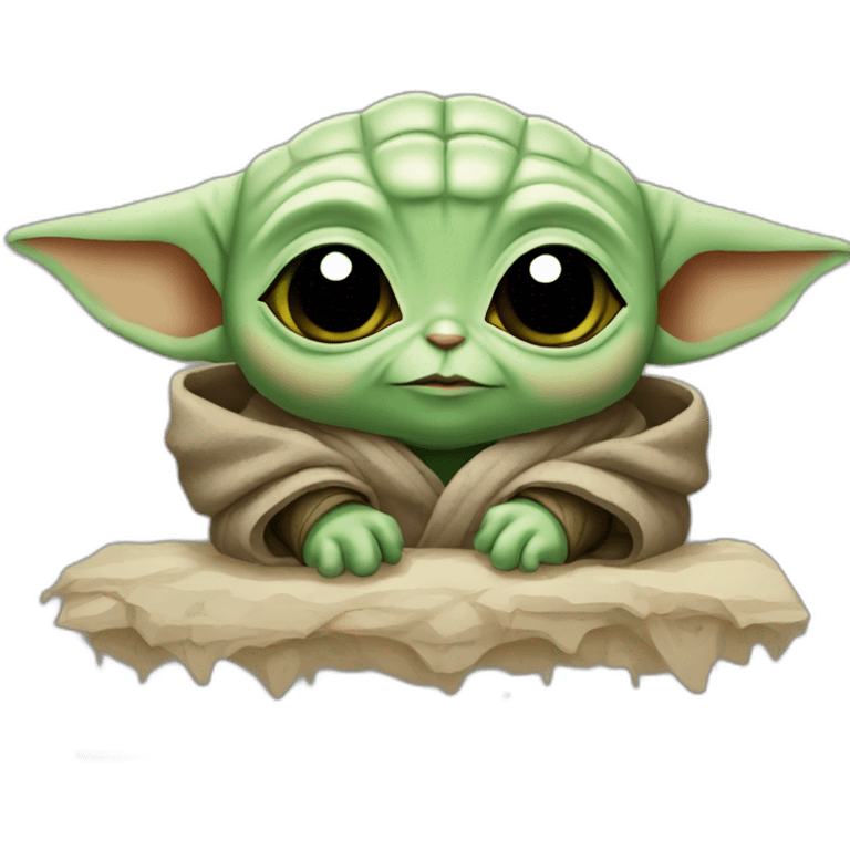 baby yoda laptop emoji