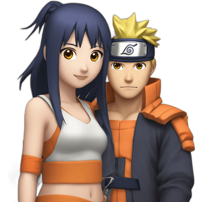 Naruto et hinata emoji