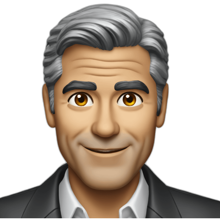 George clooney emoji