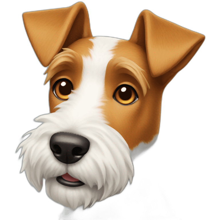 fox terrier dog emoji