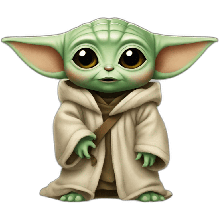 Baby yoda who lol emoji