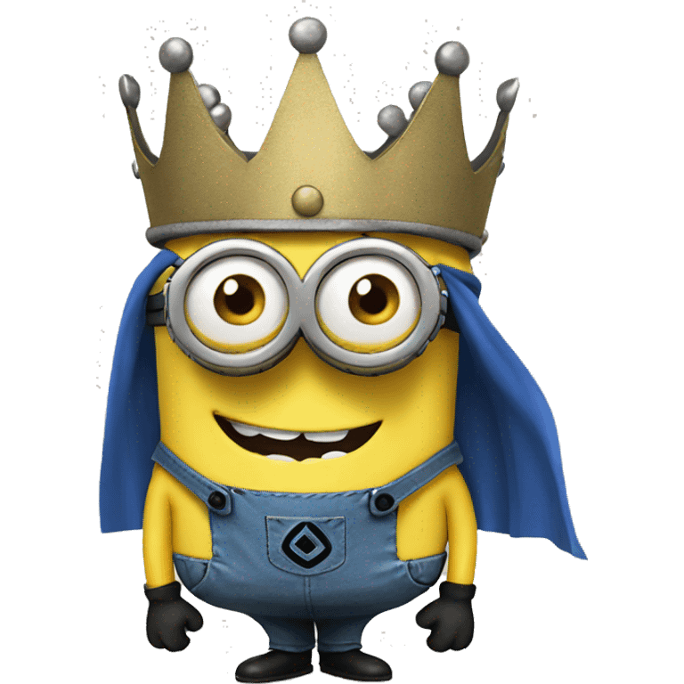 minion with a crown emoji