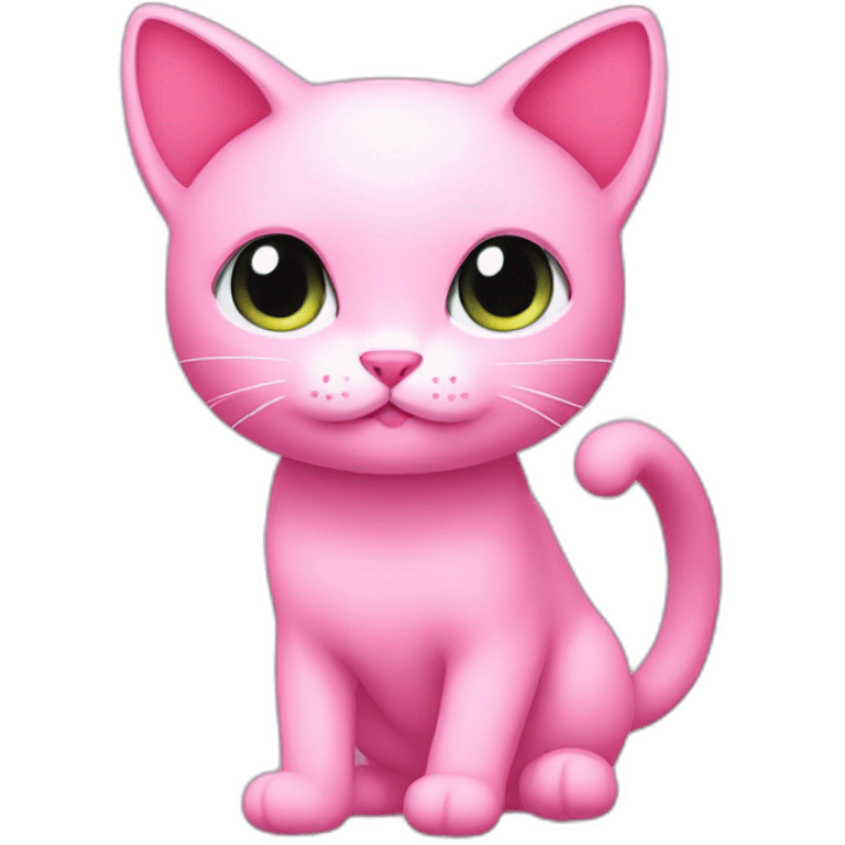 pink mew emoji