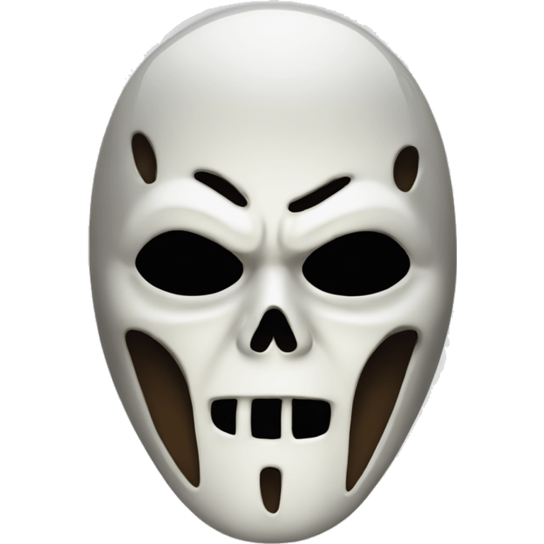 ghostface from scream movie  emoji