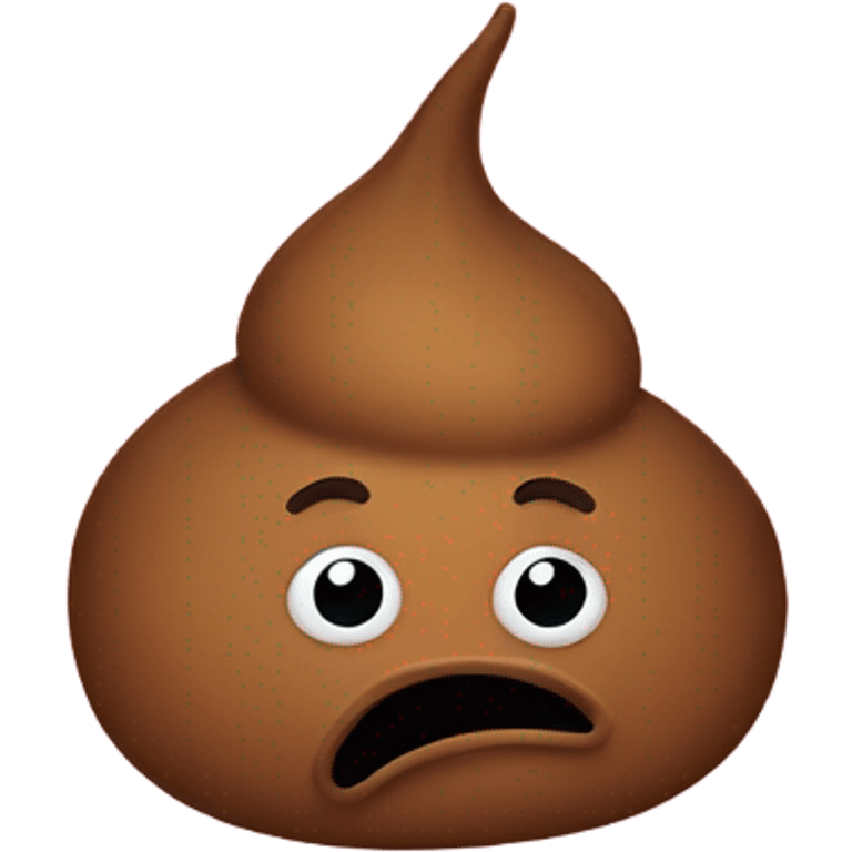 Poop smelling emoji emoji