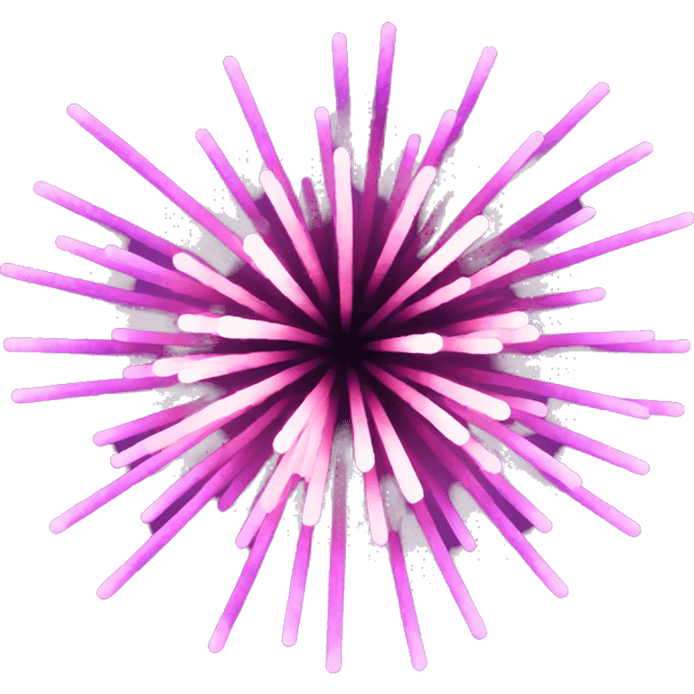 Pink and purple fireworks  emoji