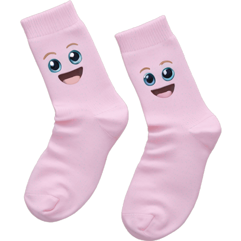 Socks pink pastel emoji