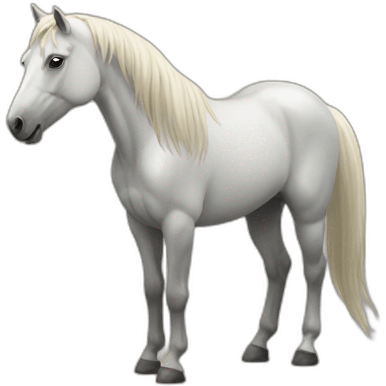 A horse  emoji