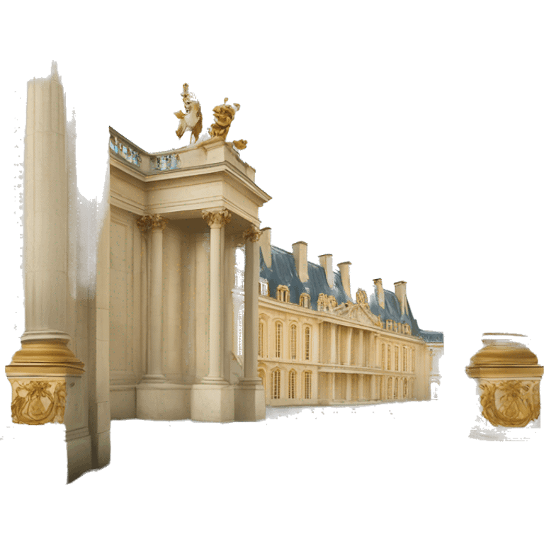 entrance of versailles castle emoji