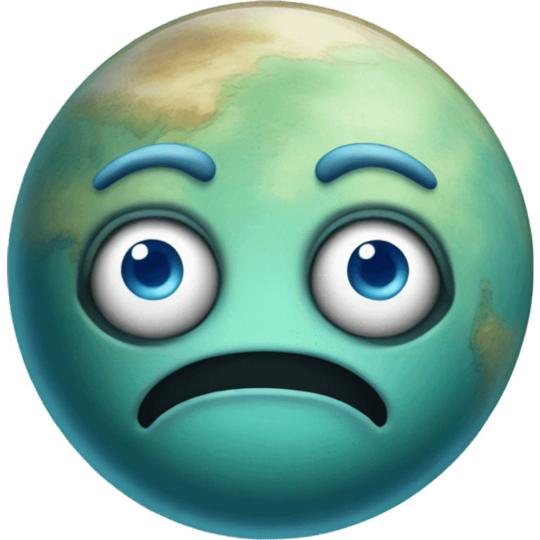 Planet Neptune emoji