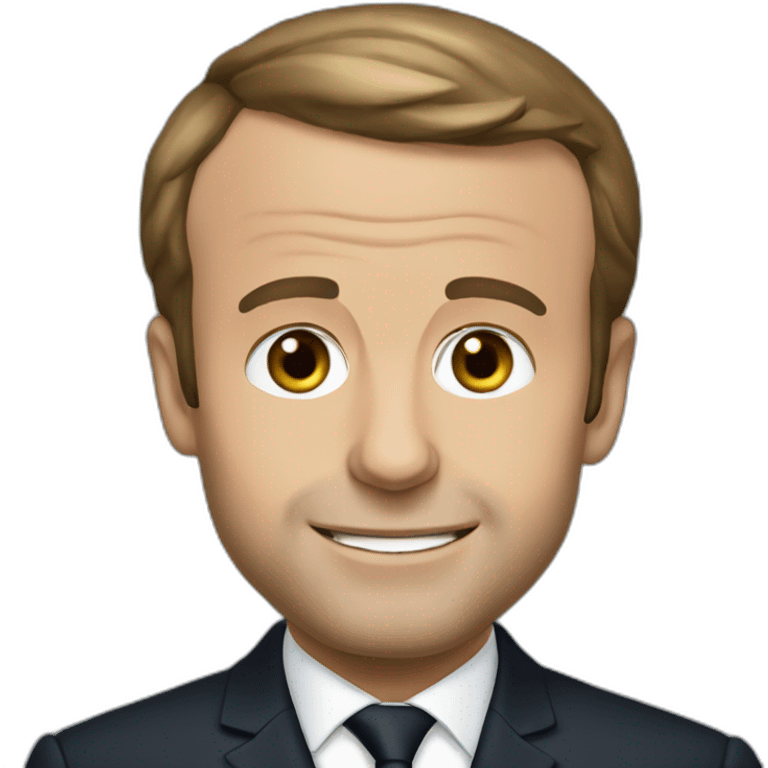 Emmanuel Macron emoji