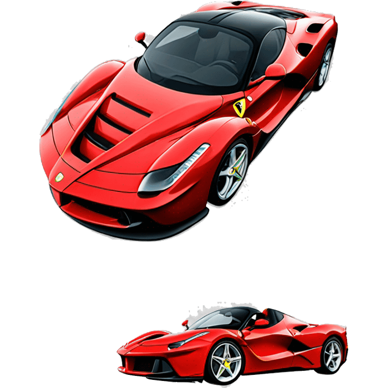 ferrari la ferrari emoji