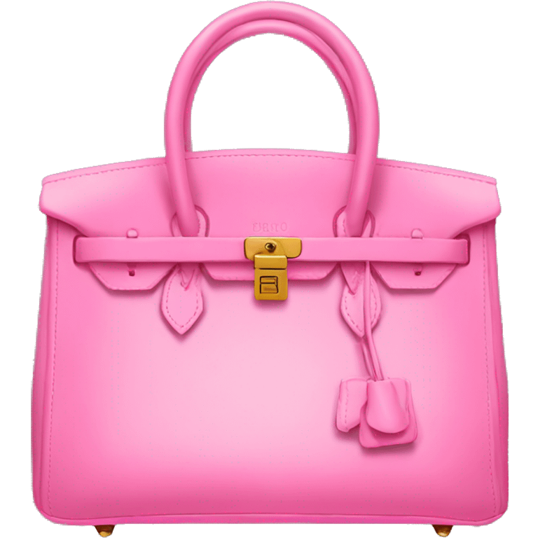 Pink birkin emoji