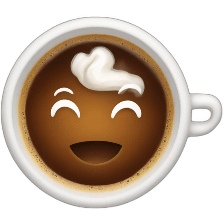 Hot coffee emoji