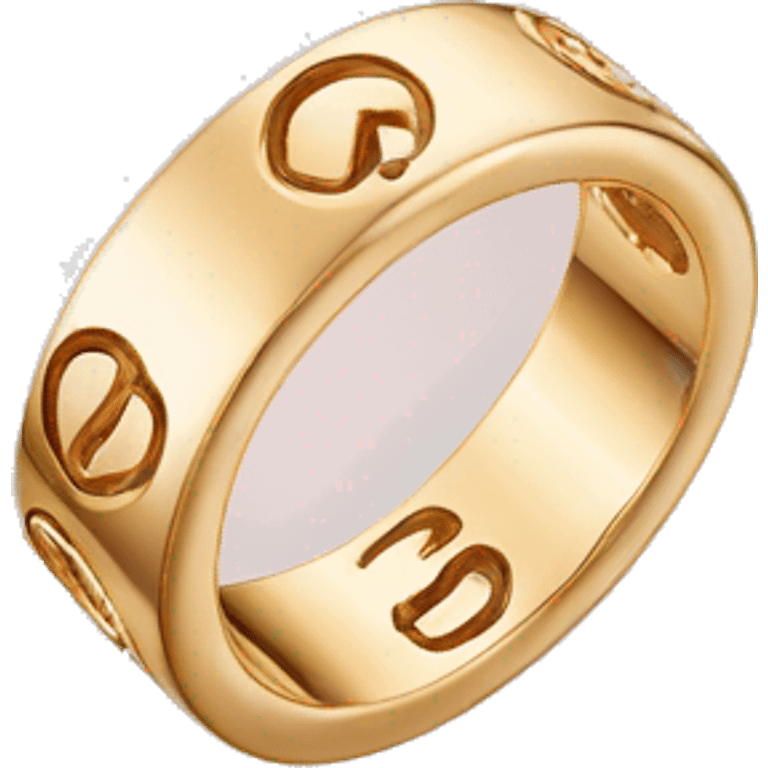 cartier love ring emoji