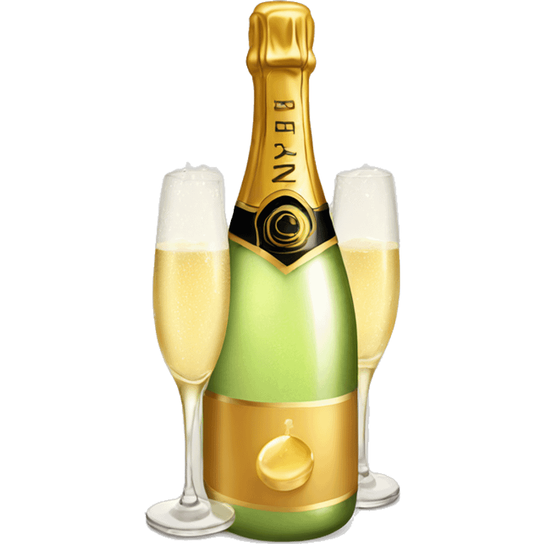 Champagne  emoji