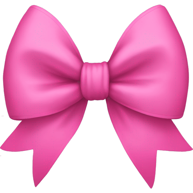 Pink bow emoji