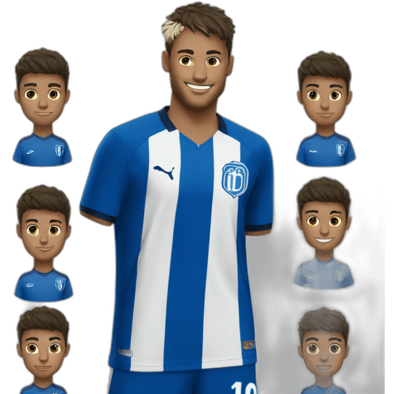 neymar wearing Alhilal shirt emoji