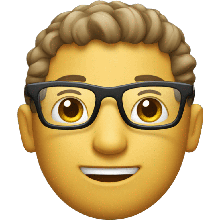 uiux designer with put on glasses emoji