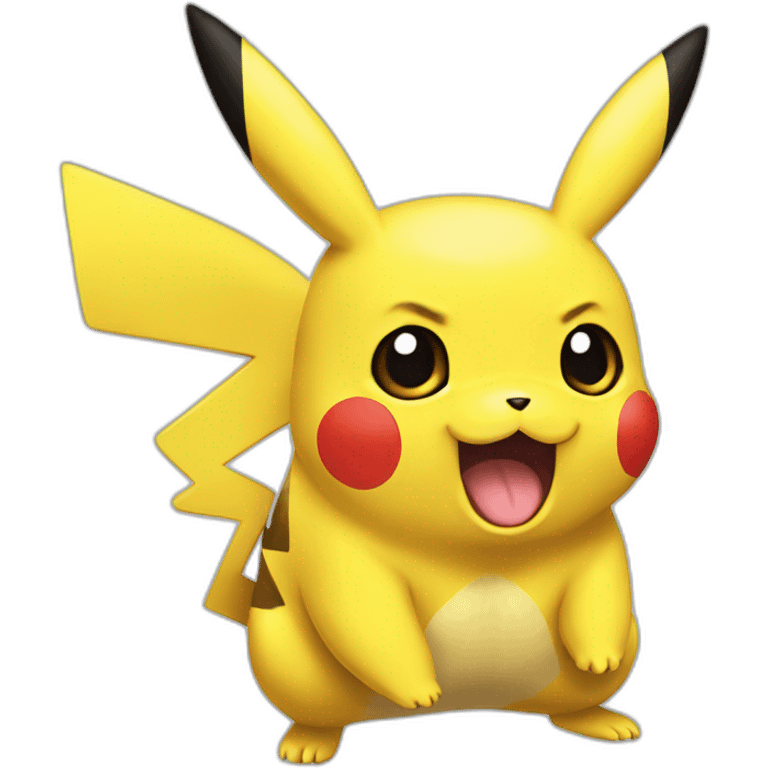 Pikachu pokemon emoji